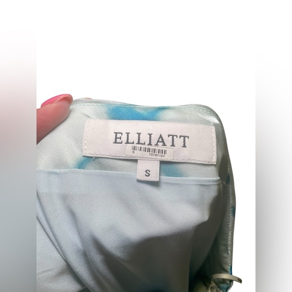 Elliatt Gia Blue Water Hi Low Dress Size Small - Picture 6 of 6